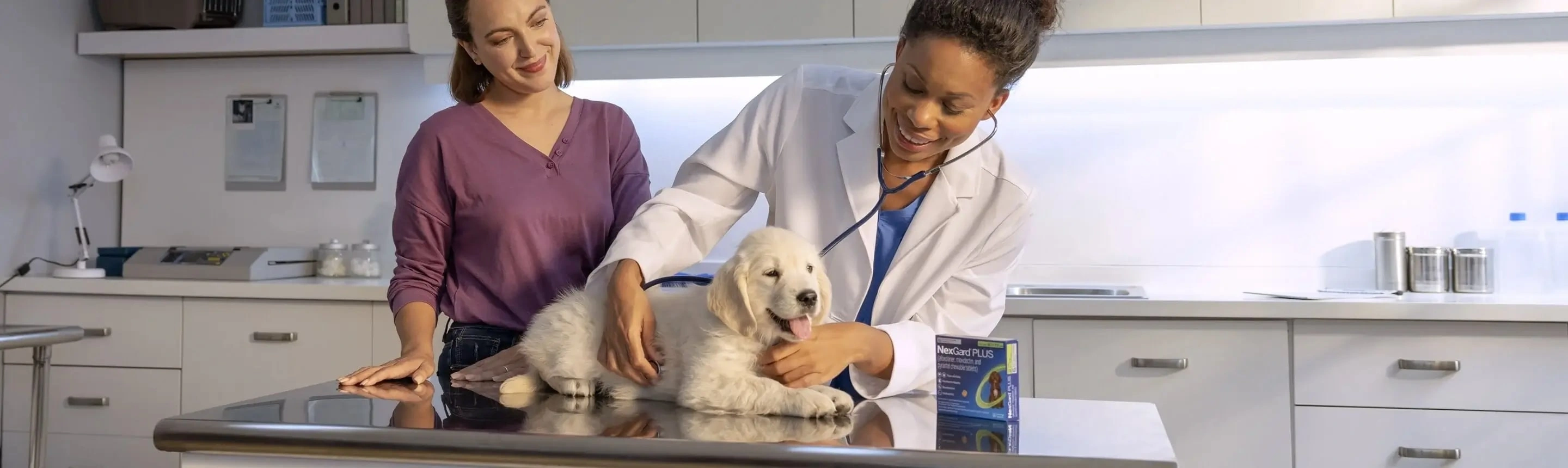 vetandcustomer-with-puppy